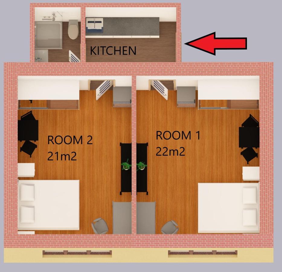 Svetly Prostorny Byt V Karline Appartement *